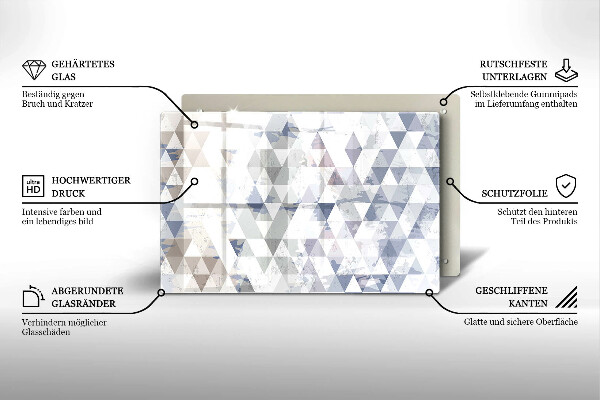 Protezione piano cottura Modello triangoli