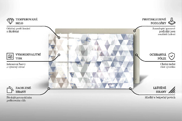 Protezione piano cottura Modello triangoli