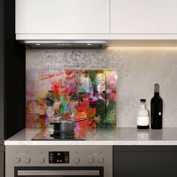 Copri piano cottura Dipingi l'astrazione