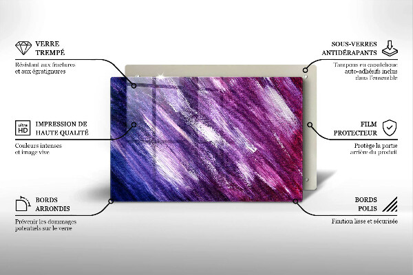 Copri piano cottura Dipingi l'astrazione