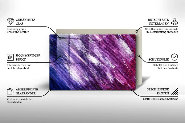 Copri piano cottura Dipingi l'astrazione