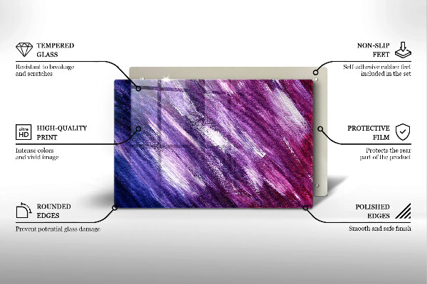 Copri piano cottura Dipingi l'astrazione