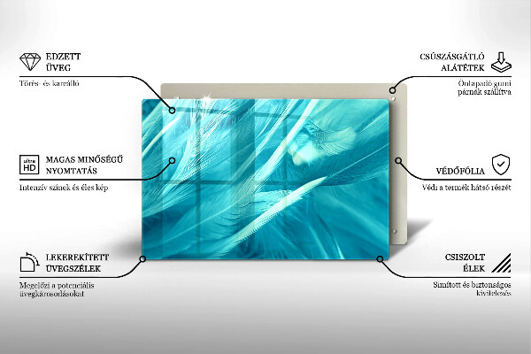 Protezione piano induzione Piume delicate