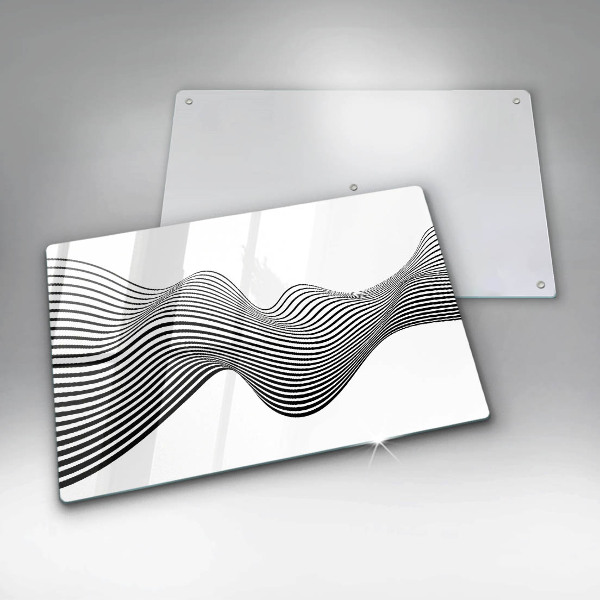 Copri piano cottura Astrazione lineare