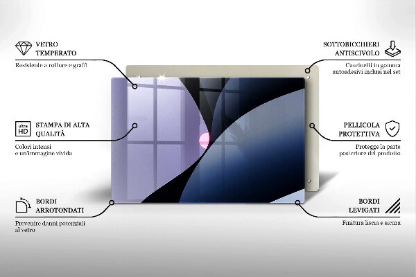 Copri piano cottura Forme astratte