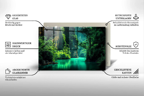 Protezione piano cottura Paesaggio lagunare