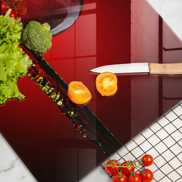 Copri piano cottura Frutta di mela in acqua