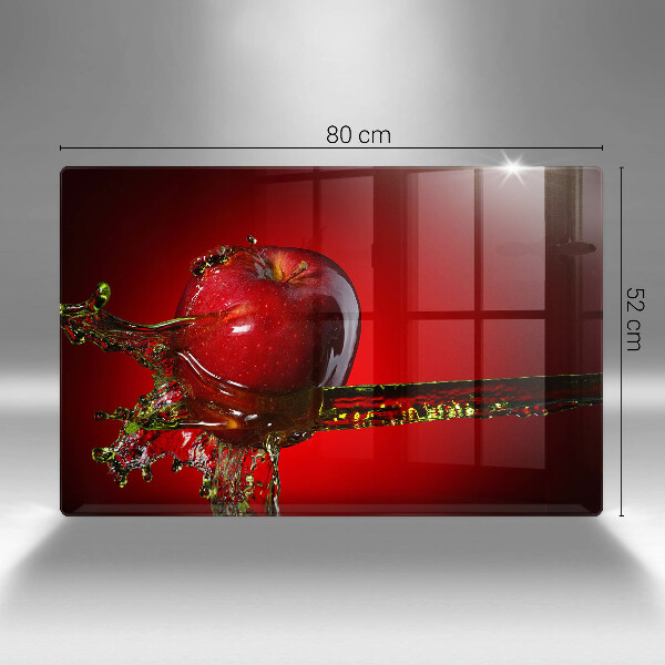 Copri piano cottura Frutta di mela in acqua