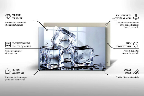 Copri piano cottura Cubetti di ghiaccio