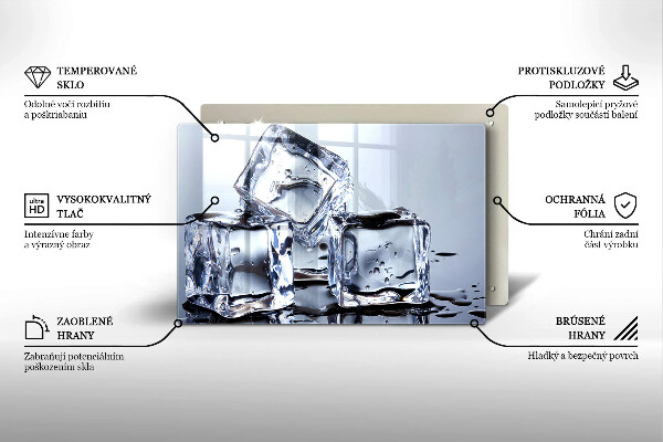 Copri piano cottura Cubetti di ghiaccio