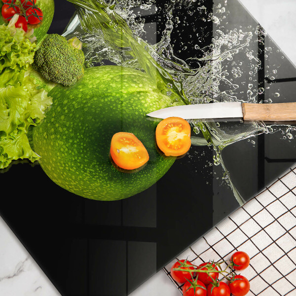 Copri piano cottura Mele verdi e acqua