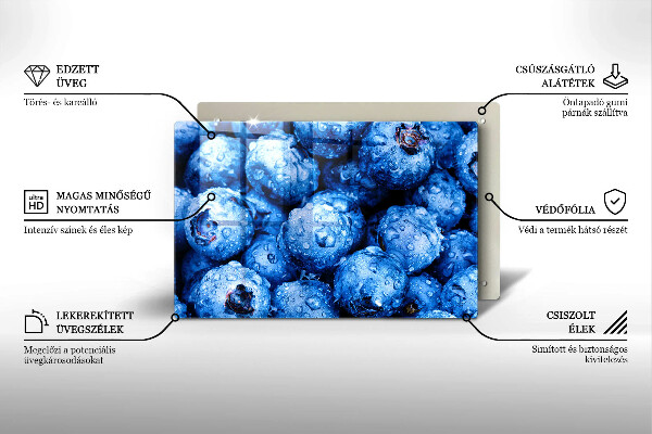 Copri piano cottura Mirtilli succosi