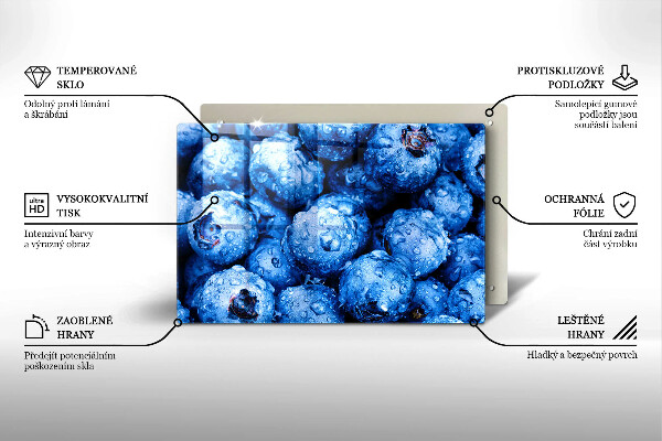 Copri piano cottura Mirtilli succosi