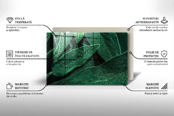 Copri piano cottura Le foglie della pianta
