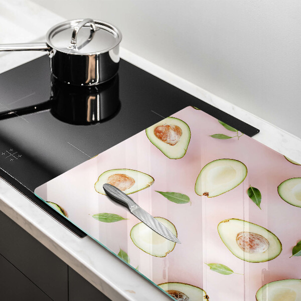 Copri piano cottura Modello di avocado