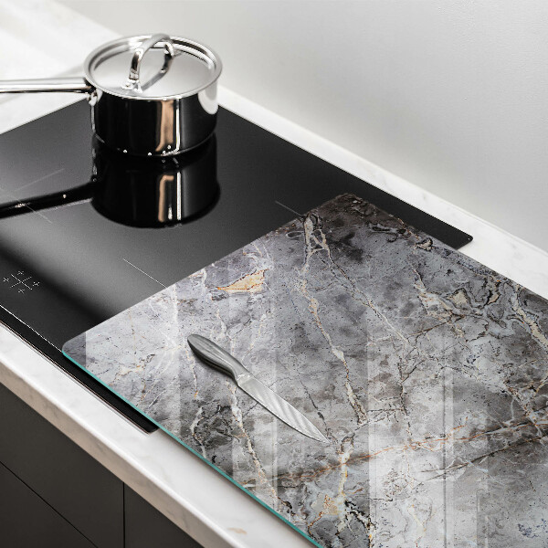 Copri piano cottura Trama di pietra
