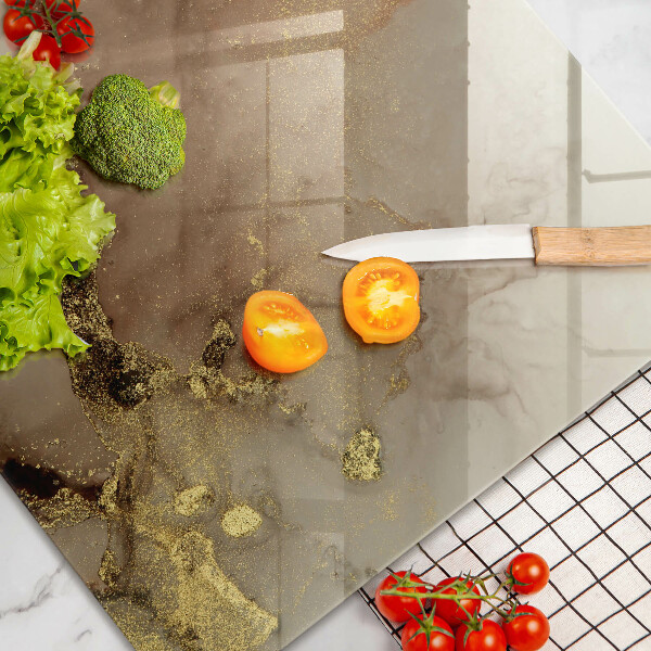 Copri piano cottura Astrazione dell'oro