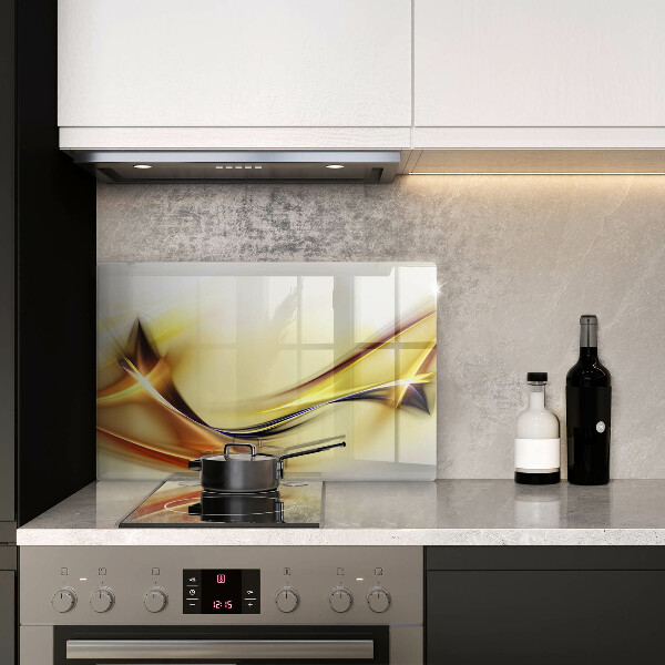 Copri piano cottura Linee astratte di luce