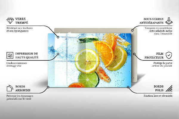 Copri piano cottura Succosa acqua di agrumi