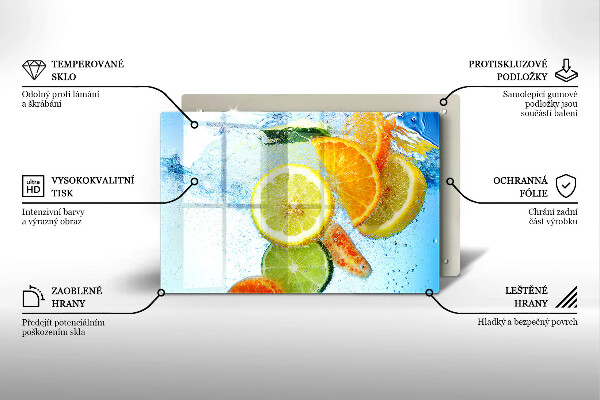 Copri piano cottura Succosa acqua di agrumi