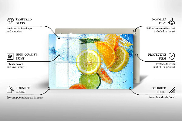 Copri piano cottura Succosa acqua di agrumi