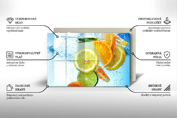 Copri piano cottura Succosa acqua di agrumi