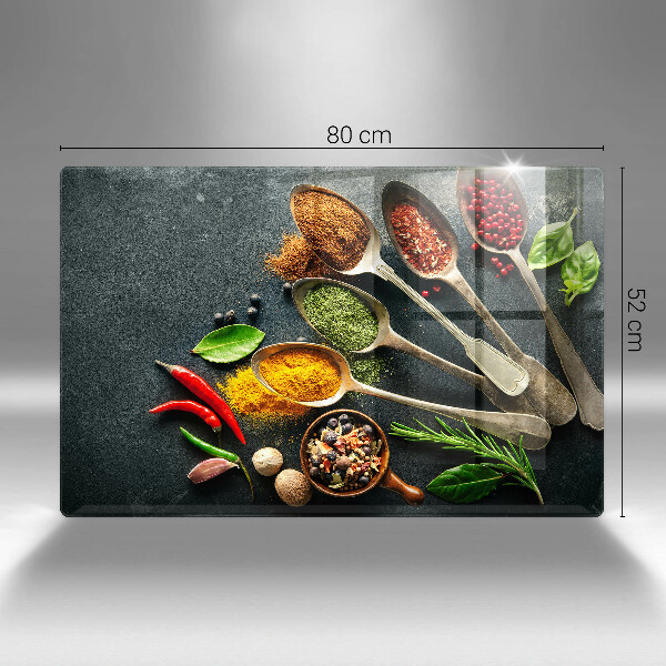 Protezione piano cottura Cucchiai da cucina di spezie