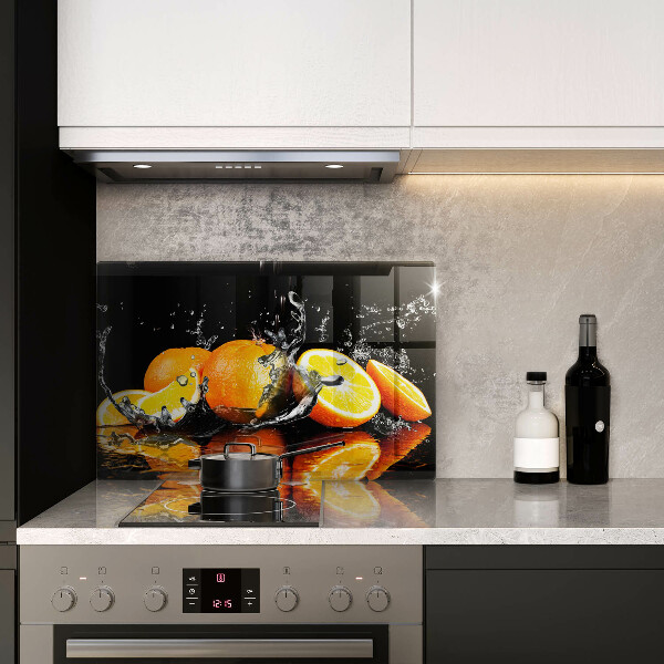 Protezione piano cottura Succoso frutto arancione