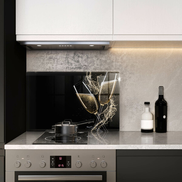 Copri piano cottura Bicchieri di champagne