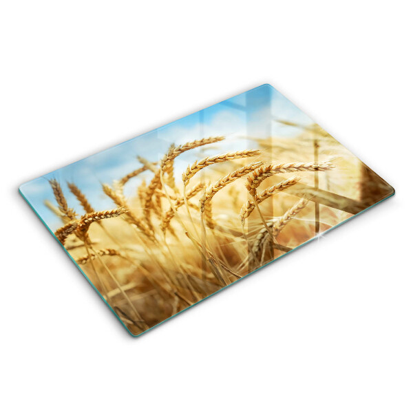 Protezione piano induzione Spighe di cereali nel campo