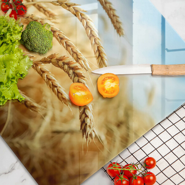 Protezione piano induzione Spighe di cereali nel campo