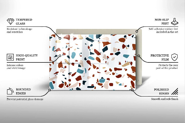 Protezione piano induzione Pietra decorativa