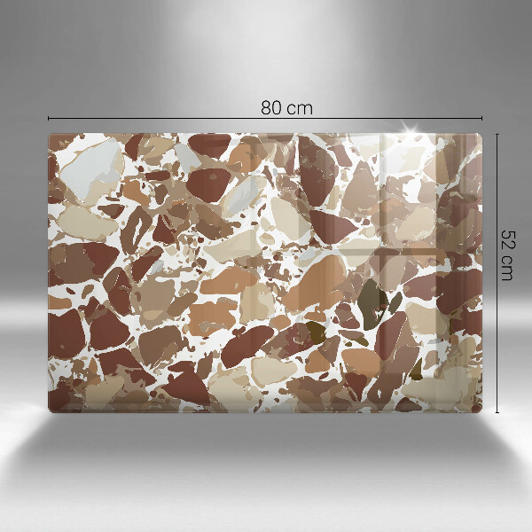 Protezione piano cottura Macchie decorative per pietra