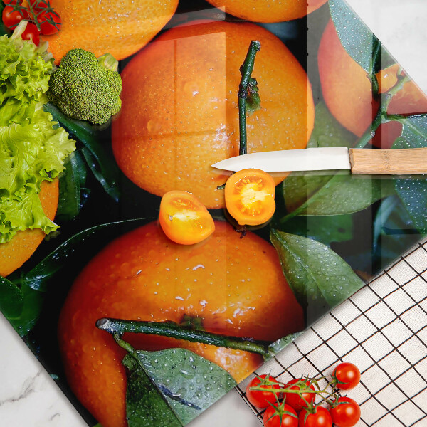 Protezione piano cottura arancia