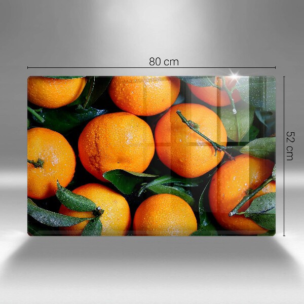 Protezione piano cottura arancia