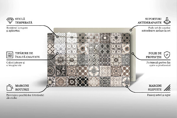 Copri piano cottura Piastrelle decorative