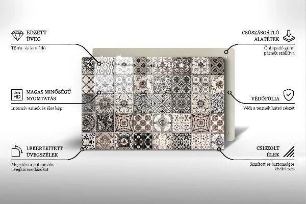 Copri piano cottura Piastrelle decorative