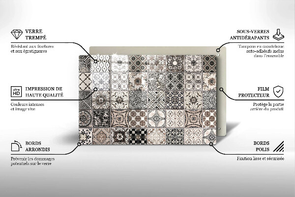 Copri piano cottura Piastrelle decorative