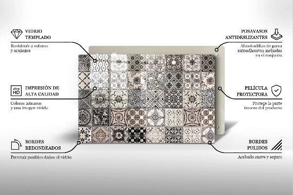 Copri piano cottura Piastrelle decorative