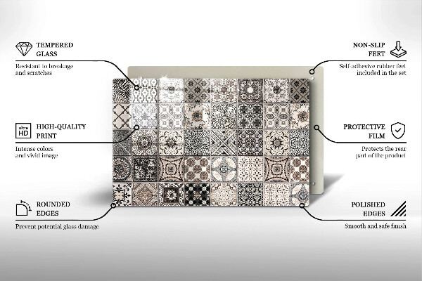 Copri piano cottura Piastrelle decorative