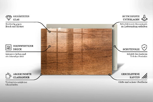 Copri piano cottura Struttura del legno