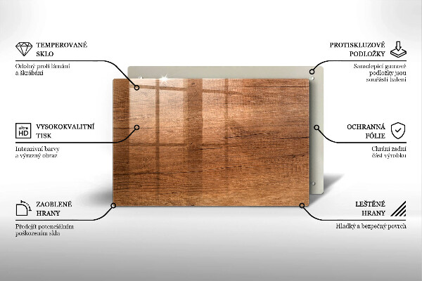 Copri piano cottura Struttura del legno