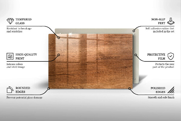 Copri piano cottura Struttura del legno