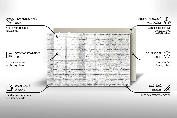 Copri piano cottura Muro di mattoni