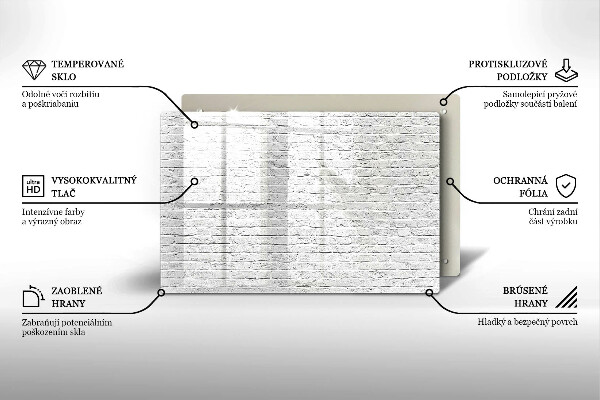 Copri piano cottura Muro di mattoni