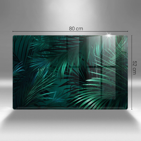 Copri piano cottura Foglie selvagge della giungla