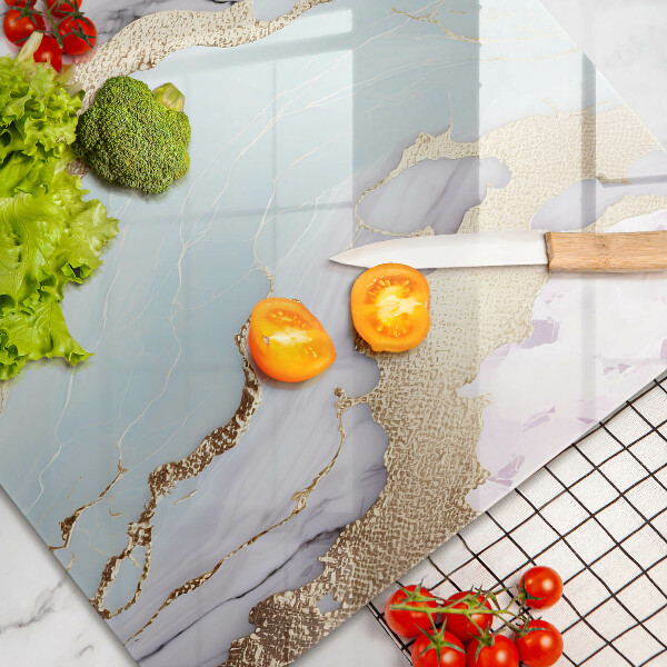 Protezione piano cottura Marmo pastello