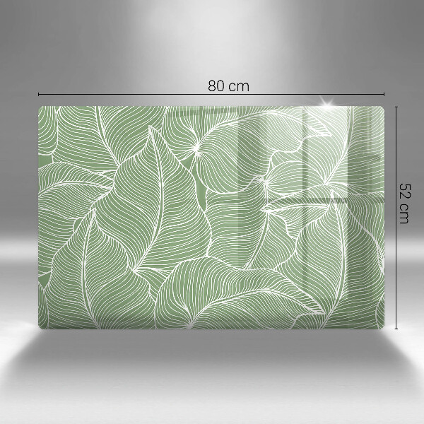 Protezione piano cottura Foglie lineari