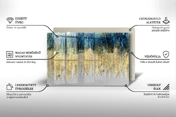 Copri piano cottura Astrazione del designer