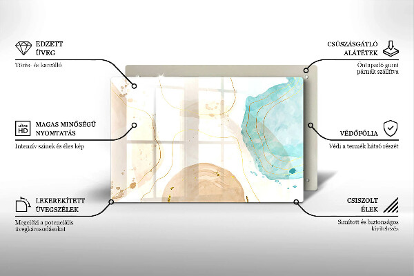 Protezione piano induzione Forme boho luminose
